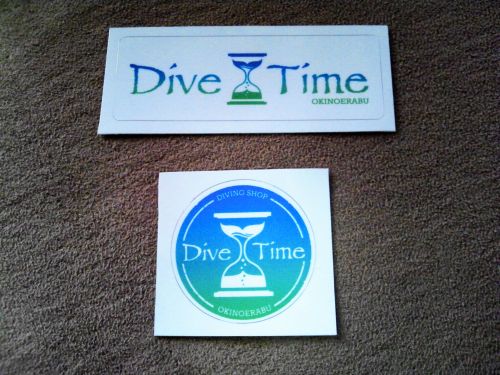 Dive Time ステッカー